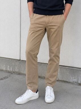 GANT Hallden Slim Khaki Chino Pants Men’s 36x30 Business Casual Preppy Old Money